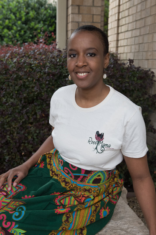 Freya Mórani, Founder and CEO is a Dallas TX Doula of RootMama 